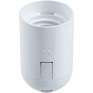 Патрон электрический Navigator 71 613 NLH-PL-E27 пластиковый подвесной Е27. Фото 1