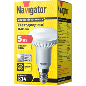 Лампа Navigator 94 136 NLL-R50-5-230-4K-E14. Фото 2