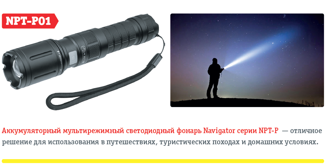 Новинки. Светодиодные фонари NPT - Официальный сайт компании Navigator ...